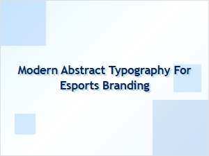 Electrifying Typography for Competitive Gaming