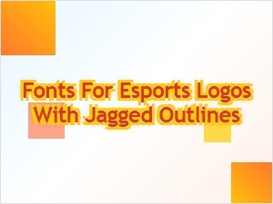 Designing Jagged Fonts for Aggressive Esports Brands